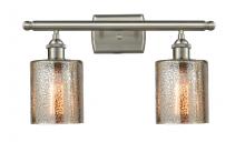  516-2W-SN-G116 - Cobbleskill - 2 Light - 15 inch - Brushed Satin Nickel - Bath Vanity Light