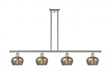  516-4I-PN-G96 - Fenton - 4 Light - 48 inch - Polished Nickel - Cord hung - Island Light