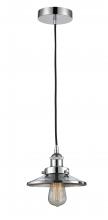  616-1PH-PC-M7-PC - Edison - 1 Light - 8 inch - Polished Chrome - Multi Pendant