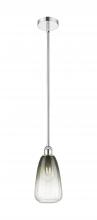 Innovations Lighting 616-1S-PC-G480-6SL - Brookhaven Almond - 1 Light - 6 inch - Polished Chrome - Stem hung - Mini Pendant