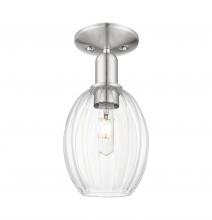 Innovations Lighting 716-1C-SN-G459-6CL - Preston - 1 Light - 6 inch - Brushed Satin Nickel - Semi-Flush Mount