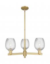 Innovations Lighting 716-3CR-BB-G292 - Salina - 3 Light - 28 inch - Brushed Brass - Stem hung - Flush Mount