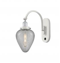 Innovations Lighting 918-1W-WPC-G165 - Geneseo - 1 Light - 7 inch - White Polished Chrome - Adjustable Swing Arm