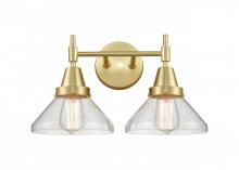 Innovations Lighting 447-2W-SG-G4474 - Caden 2 Light Vanity Light - Satin Gold