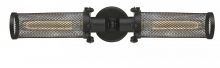 Innovations Lighting 900-2W-BK-CE216-BK - Quincy Hall - 2 Light - 21 inch - Matte Black - Bath Vanity Light