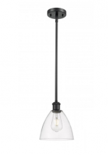 Innovations Lighting 516-1S-BB-GBD-751 - Bristol - 1 Light - 8 inch - Brushed Brass - Mini Pendant