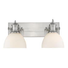 Golden 3118-BA2 PW-OP - Hines 2 Light Bath Vanity