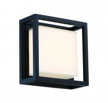  WS-W73614-BK - Framed Outdoor Wall Sconce Light