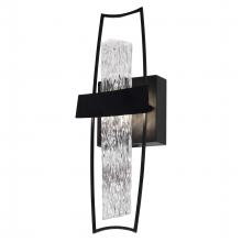  1246W5-101 - Guadiana 5 in LED Black Wall Sconce