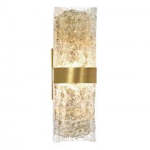  1587W20-2-624 - Lava Integrated LED Brass Wall Light