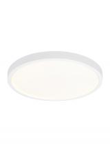 Generation Lighting 149212RD-15 - Traverse Lotus - Round 12" White