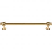  431-WB - Bronte Pull 7 9/16 Inch (c-c) Warm Brass