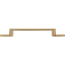  A503-WB - Alaire Pull 6 5/16 Inch (c-c) Warm Brass