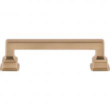 Atlas A622-WB - Erika Pull 3 3/4 Inch (c-c) Warm Brass