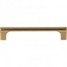  A653-WB - Whittier Pull 5 1/16 Inch (c-c) Warm Brass