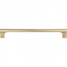  A655-WB - Whittier Pull 7 9/16 Inch (c-c) Warm Brass