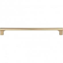  A656-WB - Whittier Pull 8 13/16 Inch (c-c) Warm Brass