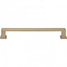  A665-WB - Sweetbriar Lane Pull 6 5/16 Inch (c-c) Warm Brass