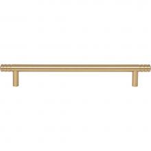 Atlas A955-WB - Griffith Pull 7 9/16 Inch (c-c) Warm Brass