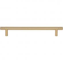  A955-WB - Griffith Pull 7 9/16 Inch (c-c) Warm Brass