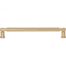  A985-WB - Everitt Pull 7 9/16 Inch (c-c) Warm Brass