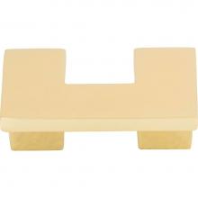 Atlas A845-FG - U Turn Knob 1 1/4 Inch French Gold