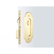 Emtek 2045US4 - Privacy, Pocket Door Mortise Lock, No.8, US4