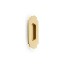 Emtek 2205US4 - Brass No.8 Style Flush Pull 5'', US4