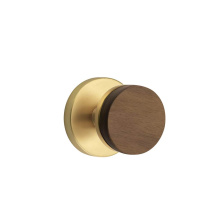 Emtek 5109US7.CCUS7.WNKWD - Select Passage, Disk Rosette US7, Conical Stem US7, Dark Walnut Knob