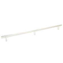 Emtek 84159.RCBUS14.SMUS14 - Select Cabinet Pull 16'' C-C, Rectangular Bar Stem US14, Smooth Bar US14