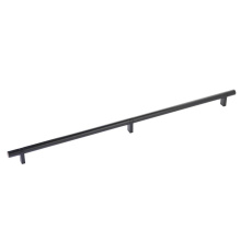 Emtek 84160.RCBUS10B.SMUS10B - Select Cabinet Pull 20'' C-C, Rectangular Bar Stem US10B, Smooth Bar US10B