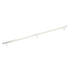 Emtek 84160.RCBUS14.SMUS14 - Select Cabinet Pull 20'' C-C, Rectangular Bar Stem US14, Smooth Bar US14