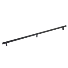Emtek 84160.RCBUS19.SMUS19 - Select Cabinet Pull 20'' C-C, Rectangular Bar Stem US19, Smooth Bar US19