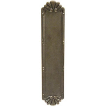 Emtek 86181MB - Tuscany Petal Push Plate, MB