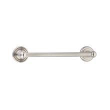 Emtek 2602306US19 - Brass Towelbar, Hammered Rosette, 30'', US19