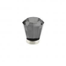 Emtek 86541US4 - Brookmont Cabinet Knob, Smoke, 1-1/4'', US4