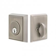 Emtek 8368US4 - Brass Rect Deadbolt, Dbl, US4