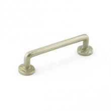 Emtek 86056TWB - Sandcast Bronze Rod Pull, 4'' C-C, TWB