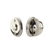 Emtek 8482US14.ARCUS14 - Thumbturn Privacy Bolt, Double Watford Rosette US14 Lifetime, with Arched Thumbturn US14 Lifetime