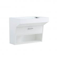  1553-WV3021 - Brookings 30'' Wall Mount Vanity - Polar White