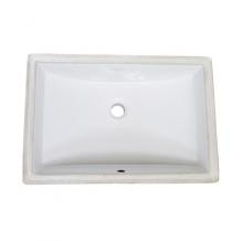 Fairmont Designs S-200WH - White (WH) Rectangular Ceramic Undermount Sink
