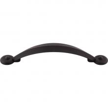 Top Knobs M1678 - Angle Pull 3 3/4 Inch (c-c) Flat Black