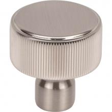 Top Knobs TK3250BSN - Dempsey Round Knob 1 1/4 Inch Brushed Satin Nickel