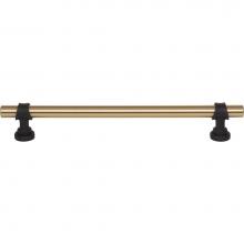 Top Knobs M2741 - Bit Pull 7 9/16 Inch (c-c) Honey Bronze and Flat Black