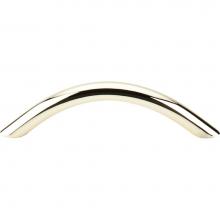 Top Knobs M423 - Curved Wire Pull 3 3/4 Inch (c-c) Polished Brass