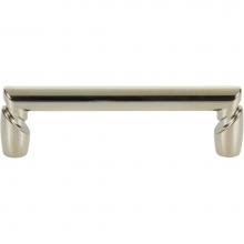 Top Knobs TK3132PN - Florham Pull 3 3/4 Inch (c-c) Polished Nickel