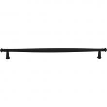 Top Knobs TK3196BLK - Coddington Pull 12 Inch (c-c) Flat Black
