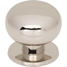 Top Knobs TK3330PN - Lambert Knob 1 1/4 Inch Polished Nickel