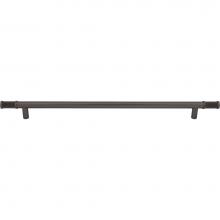 Top Knobs TK3239AG - Burnham Appliance Pull 18 Inch (c-c) Ash Gray
