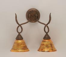 Toltec Company 110-BRZ-454 - Wall Sconces